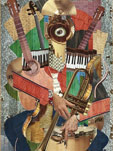 229 L'HOMME ORCHESTRE-2011-148 x 78cm