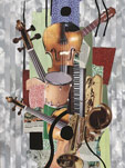 233 MUSIQUE CELESTE-2011-144 x 42cm