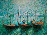 VENISE- 1983 Huile sur toile, 46x38 cm. Coll. priv&eacute;e.jpg